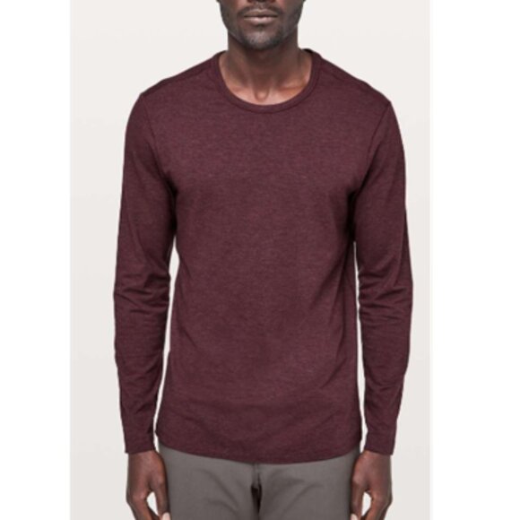 Lululemon 5 Year Basic Long Sleeve *Heathered Dark Adobe - Picture 1 of 14